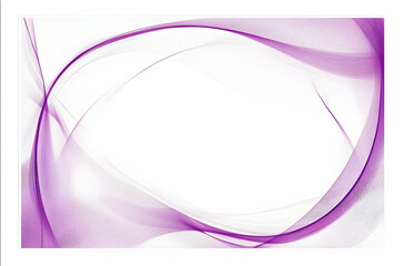 Abstract purple and white wave background design with copy space.