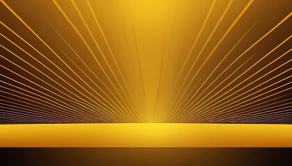 Wall Mural - Empty orange green studio room, used as background for display your products Yellow and Orange empty room studio gradient used for background design and display your product 2