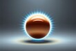 © Michael - Radiant Light Orb 3D Cartoon Image: A Three-Dimensional Illustration of Illumination and Energy