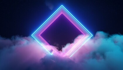 heart of stars background. 3d rendering