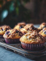 Sticker - Muffin tray on table