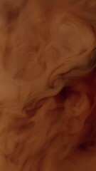 Aufkleber - Super Slow Motion of Pouring Milk Into Coffee Drink in Extreme Close-up. Filmed on High Speed Cinema Camera, 1000 fps. Vertical Composition. Speed Ramp Effect.
