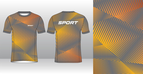 modern look running and sport jersey design mockup, editable vector illustration for custom sublimation