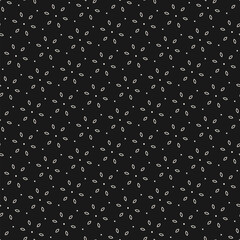 Wall Mural - abstract minimal seamless pattern with small flower geometric shapes, tiny snowflake silhouettes. ve