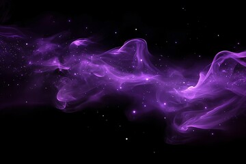 Wall Mural - big space explosion in universe. abstract background with purple and blue milky way. galaxy, neutron