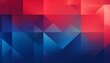 © goodday - abstract background with triangles, blue, red