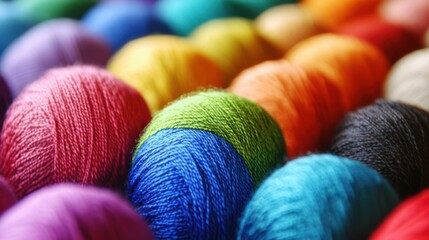 a diverse array of colorful threads weaving into a single fabric, illustrating the strength and beau