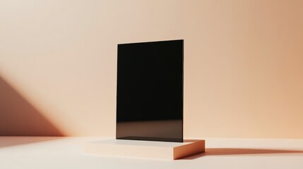 Canvas Print - Black Panel Mockup.