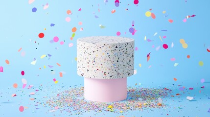 Poster - Confetti & Terrazzo Stand.