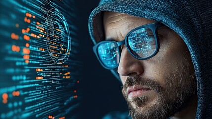 Aufkleber - Cybersecurity analyst tracking ai-based malware activities in digital environments a comprehensive overview for industry professionals