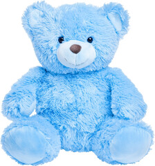 Wall Mural - blue teddy bear 