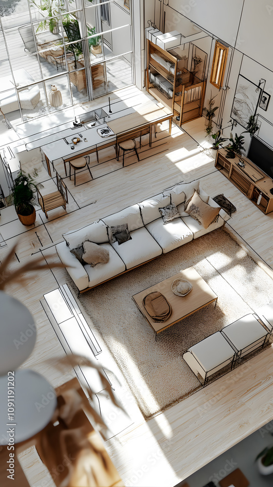 AI powered interior design software generating room layouts and ...