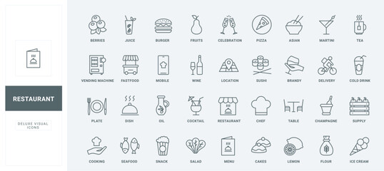Wall Mural - fast food menu, cocktails and wine, sushi and snacks for celebration or dinner, delivery thin black 
