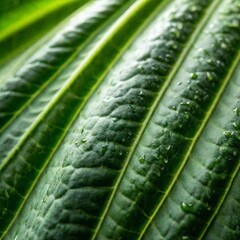 Canvas Print - Use extreme macro photography to showcase the fine details of a vegetable's surface, such as the fibrous, veined texture of a leaf of kale or the minute ridges on a carrot. Capture the texture and pat