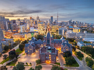 Wall Mural - Toronto, Ontario, Canada at Dawn