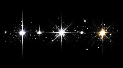 Wall Mural - background with stars