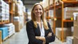 © Papisut - The businesswoman invests in distribution centers to benefit from the e-commerce rise.