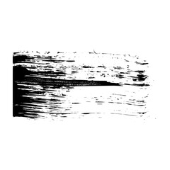 Wall Mural - distressed brush stroke frame set with ink texture and spray paint effect. box shape for text backgr