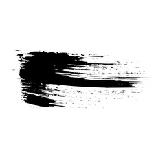 Wall Mural - distressed brush stroke frame set with ink texture and spray paint effect. box shape for text backgr