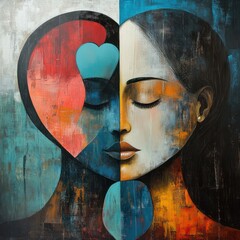 Wall Mural - Diverse Voices, One Heart