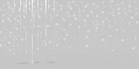 Wall Mural - christmas background with light christmas ball decoration