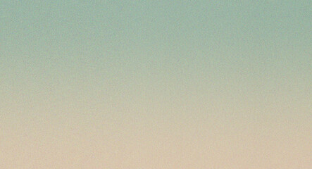 Wall Mural - green and orange abstract gradient background with vintage noise texture effect