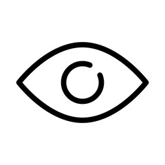 Wall Mural - eye icon set. eyesight symbol , eye, view, vision icons in flat style