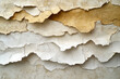 © kristina - Peeling paint on a weathered wall, revealing layers of history and time.