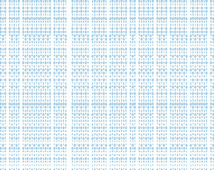 Stream binary code zero one abstract matrix white background with binary computer code. Binary code matrix. Binary code, encryption element.