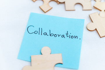 Aufkleber - Collaboration strategies for business success effective teamwork solutions in modern work environments