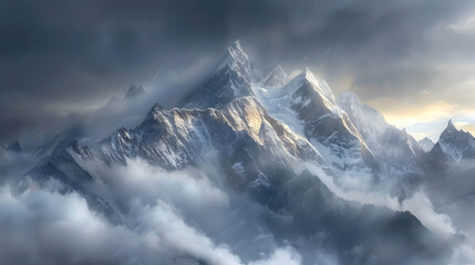 Canvas Print - Photographs capturing the essence of mountain landscapes and the rich tapestry of the natural world