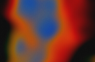 Wall Mural - datk grainy gradient abstract background,, color blending effect, aesthetic soft textur