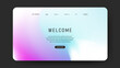 © Resa - abstract gradient fluid design of landing page. web browser page background