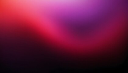 Wall Mural - blue purple glowing grainy gradient background black noise texture poster header banner design