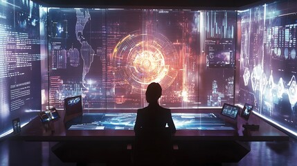 Futuristic Data Center Global Network Technology Analyst