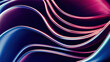 © ADDICTIVE STOCK - 3D Neon Cloth Layers with Vibrant Colors and Fluid Dynamics