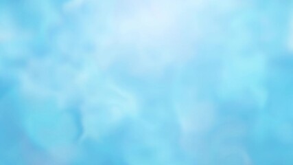 Wall Mural - Soft Light Blue Abstract Background with Flowing Liquid Texture and Glowing Gradient Plasma Effects in a Pulsating, Slow-Motion Animation
