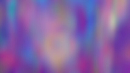 Wall Mural - Abstract Blurred Background with Vibrant Purple, Blue, and Red-Orange Flowing Liquid Colors and Pulsating Glow in a Slow-Motion Design