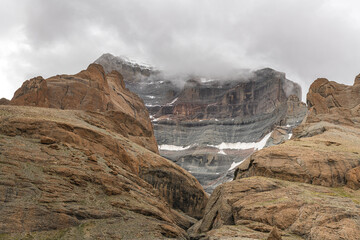 Wall Mural - Amazing views during the first day of ritual kora yatra around sacred Kailash