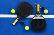 © Angelov - padel tennis racket sport court and balls