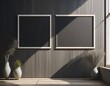 © Drowfear - Decoración minimalista con cuadros en blanco y negro