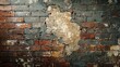 © Barosanu - This image captures a peeling brick wall with layers of texture and vivid colors, evoking a sense of nostalgia and urban decay complemented by artistic expression.