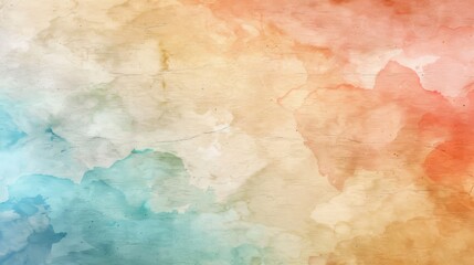 Wall Mural - beautiful abstract watercolor gradient background with vibrant and trendy design elements