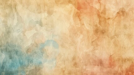 Wall Mural - Abstract Watercolor Background with vibrant colors and textured overlays, using Warm and Cool Tones