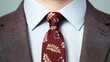 © nuttapong - Stylish tie on a formal suit