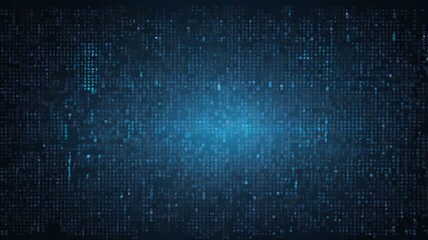 blue tech finance fintech background abstract pixel pattern. technology backgroud. science vector ba
