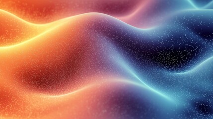 Poster - It combines vintage vibes with lo-fi VHS glitch textures. 8K Background grainy gradient with colorful soft noise effect.
