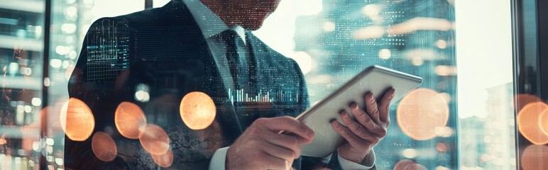 Aufkleber - Using digital tablets and laptop computers with medical technology internet networks and tourism concept.