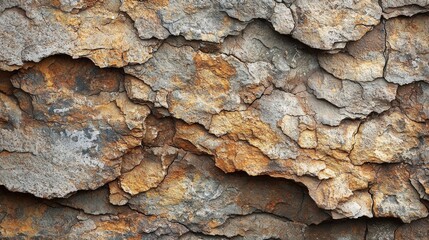 A rugged, cracked surface resembling an aged geological landscape, featuring earthy tones and rough textures, suitable for conveying endurance or antiquity.