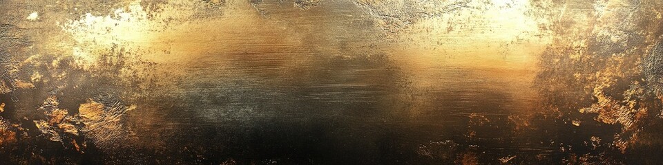 Wall Mural - golden textured background with grunge elements
